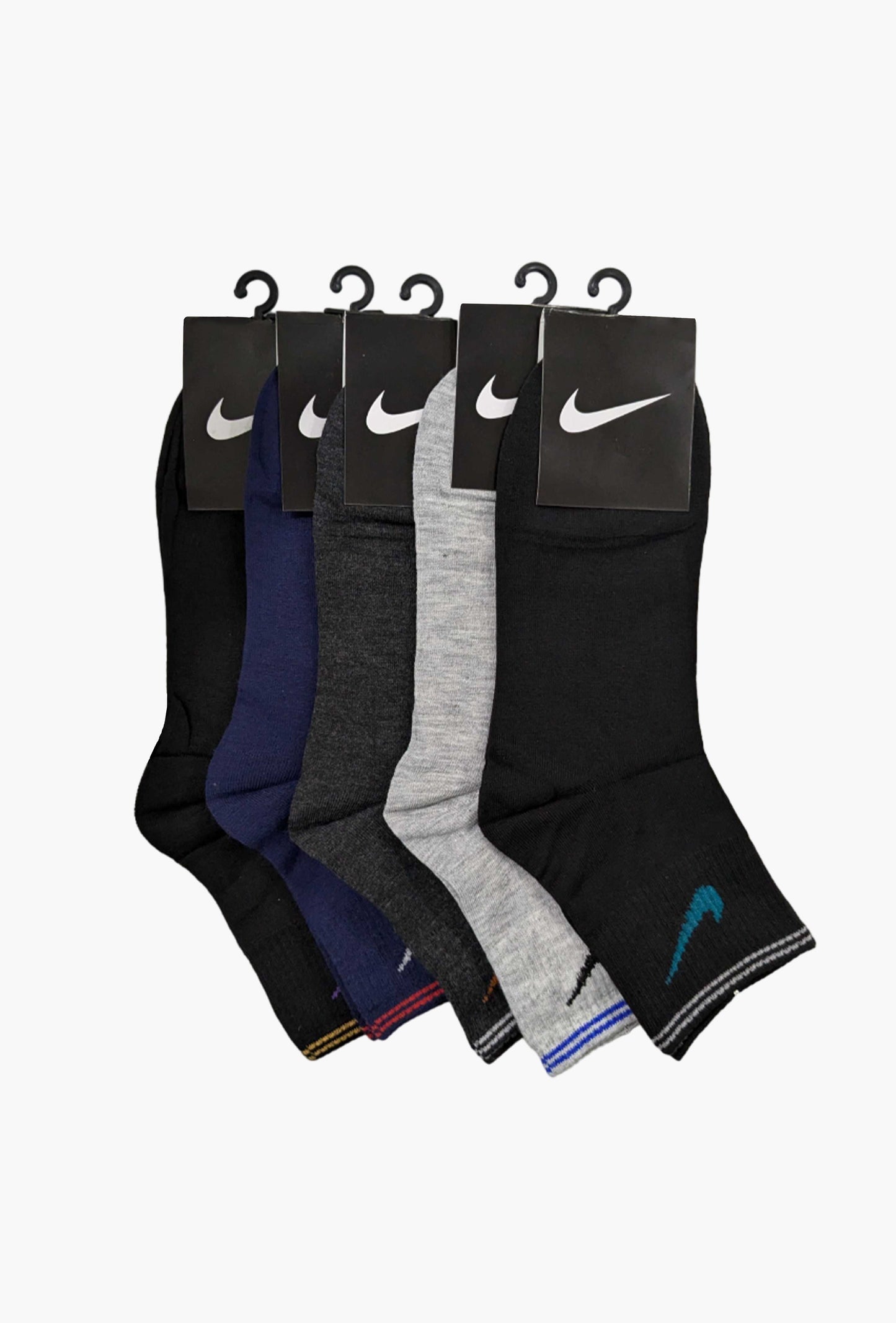 NIK Quarter Socks (Pack of 5)