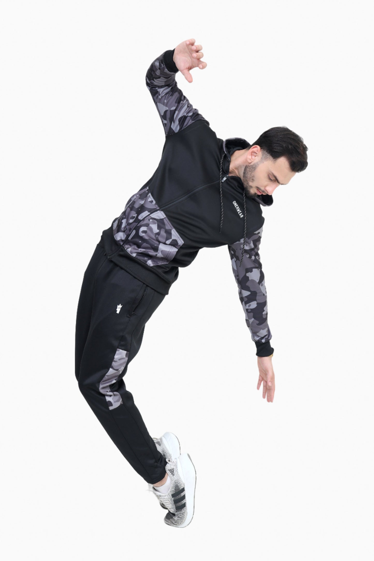 Black Camo Strike - Winter Tracksuit