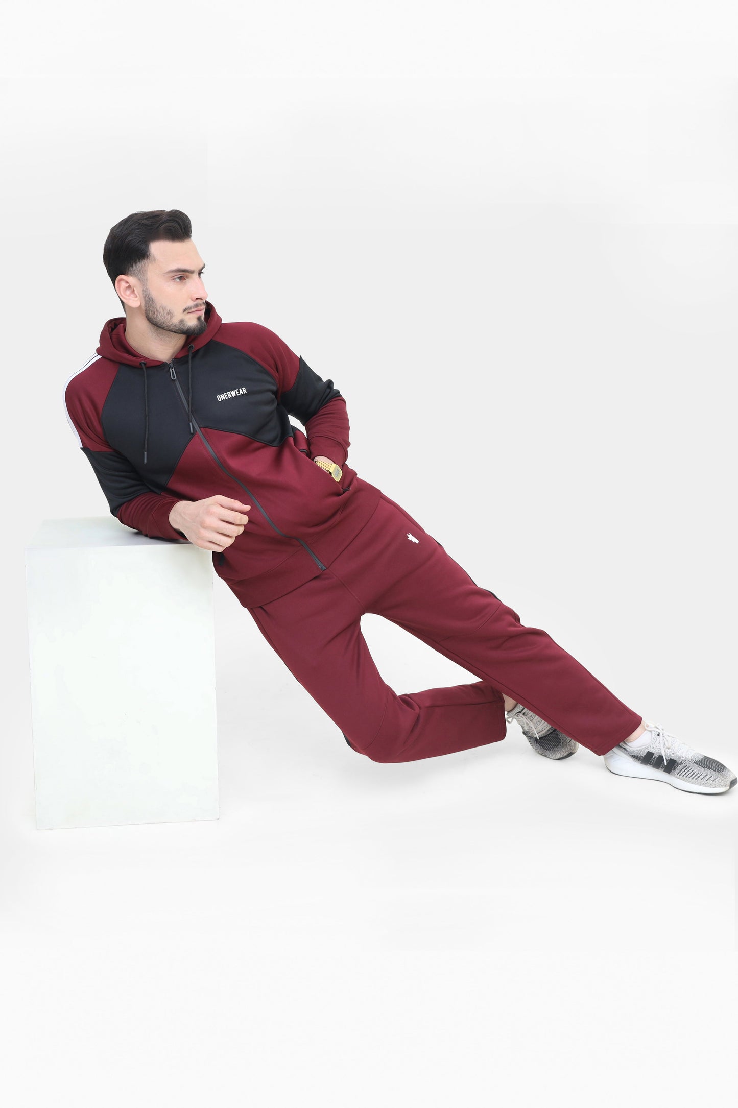 Maroon Velocity - Winter Tracksuit