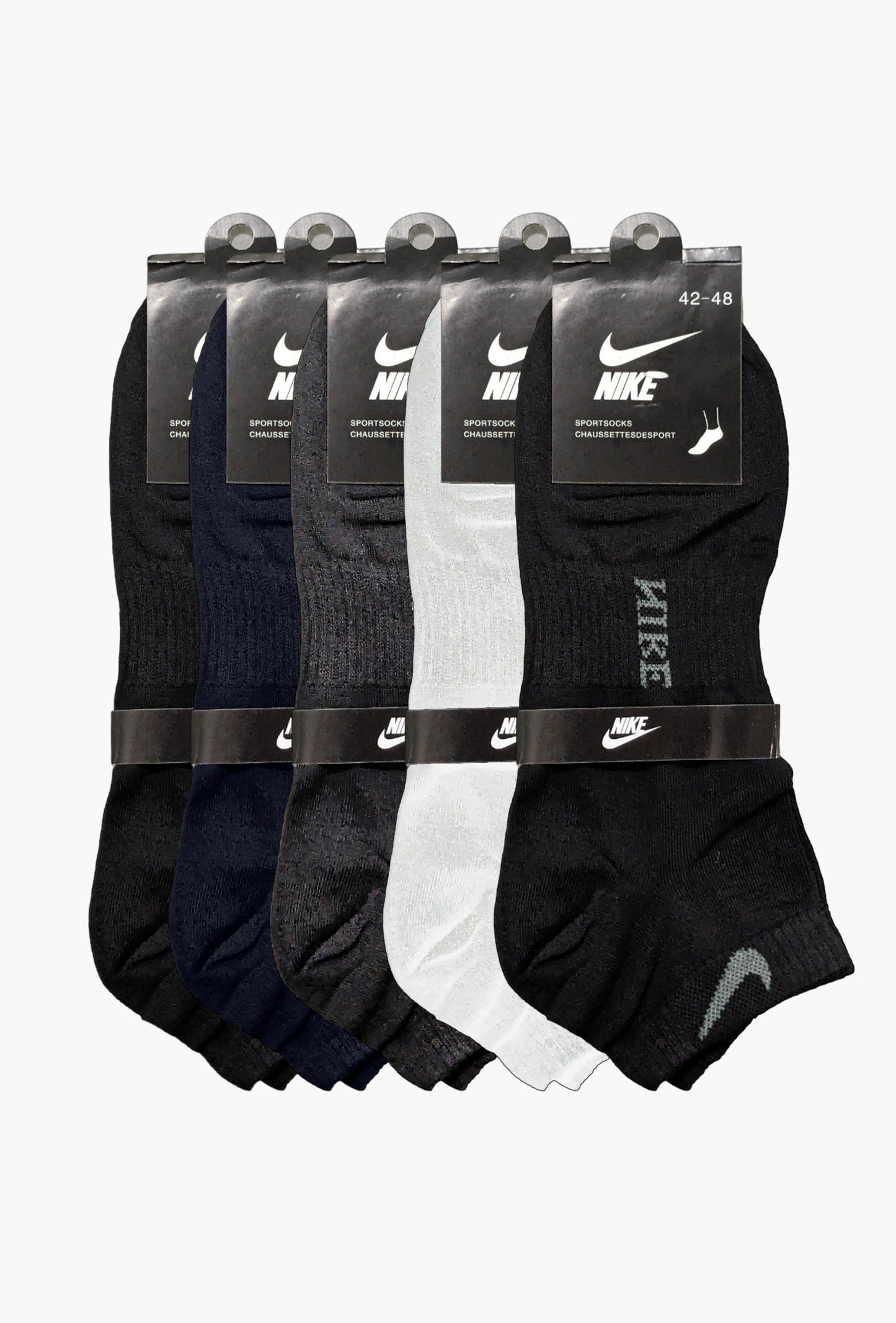 NIK Ankle Socks (Pack of 5)