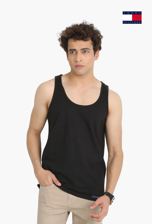 TOM Black Vest (Pack of 3)