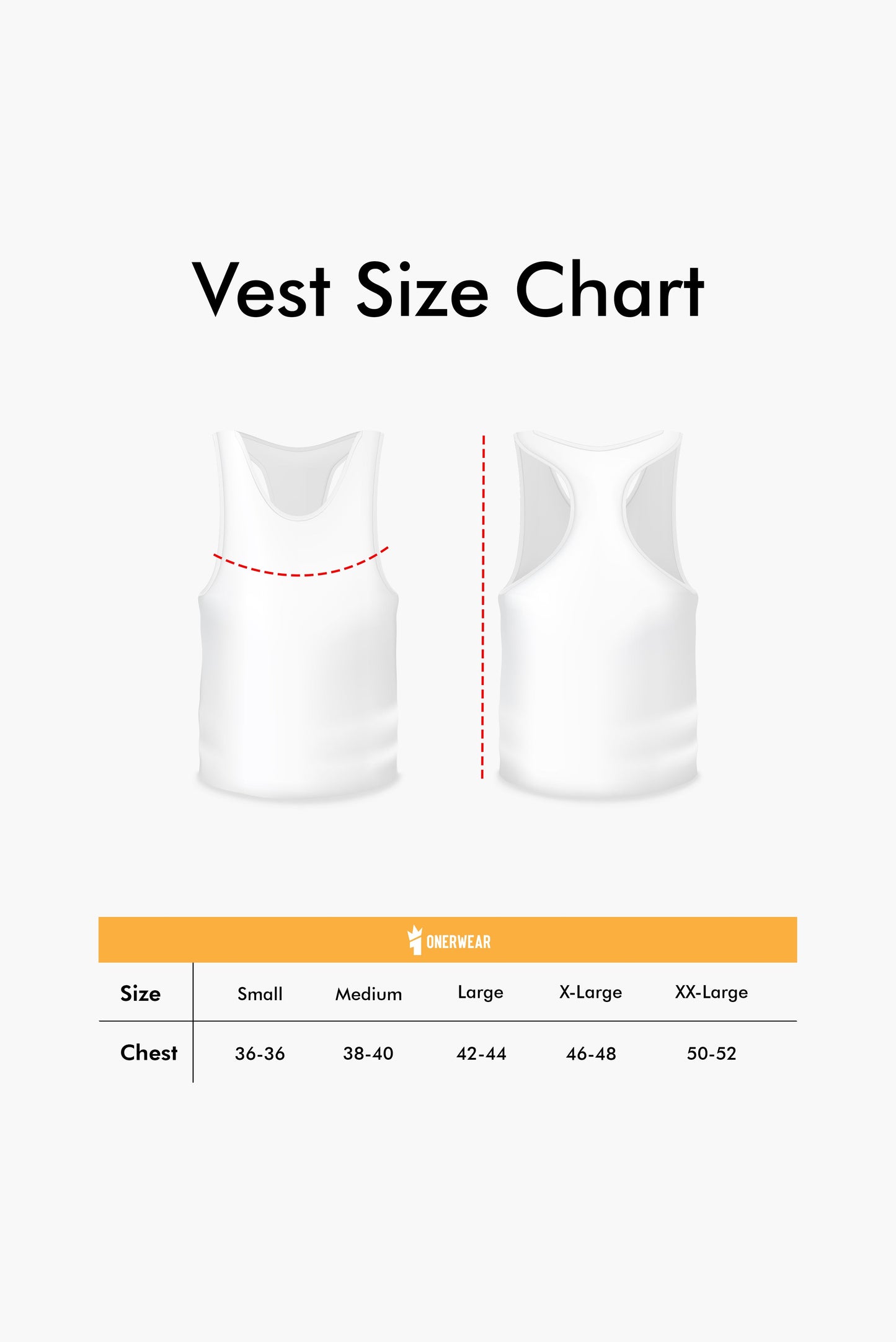 US Vest (Pack of 3)